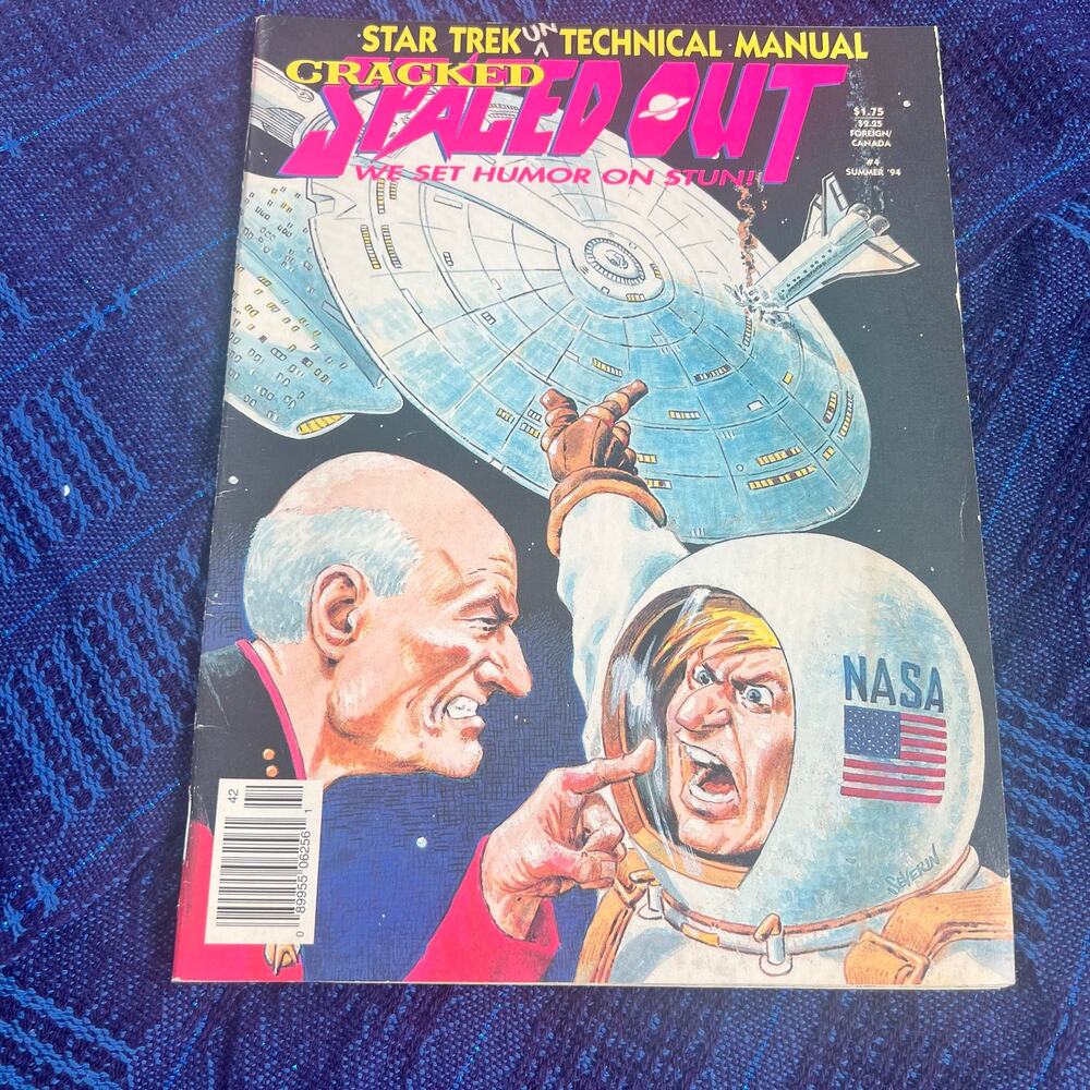 Cracked Magazine Spaced Out Summer '94 #4